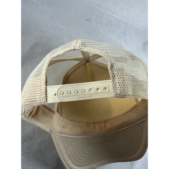 Smiley Face Snapback Trucker Hat Mesh Vented Adjustable Mesh Back Nissan - Picture 4 of 7